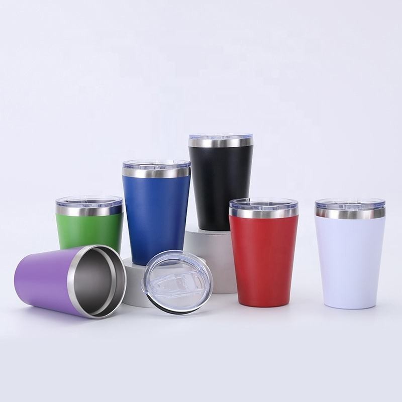 Hot Sale Wholesale Double Wall Insulated 12oz Vacuum Flask Tumblers 350ml Coffee Beer Tea Tumbler Mugs Cups