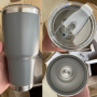 Hot Sell 20oz&30oz Coffee Tumbler Double Wall Vacuum Insulated Travel Cups Stainless Steel Tumbler with Lid and Straw