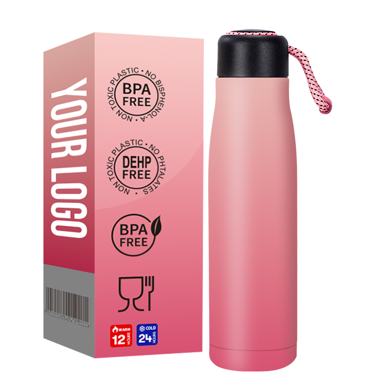 Wholesale Promotional BPA Free Double Wall Vacuum Sports Flasks Stainless Steel Insulated Water Bottle With LOGO