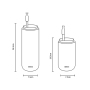 Customized logo 280ml bottle, 480ml bottle, non-falling toy double-wall stainless steel insulated water bottle, travel coffee cup with metal straw