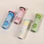 Portable stainless steel insulated travel cup, outdoor fashionable thermos bottle, water bottle, portable coffee cup and water bottle, mushroom cup
