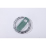 Double-wall ceramic straw coffee bottle insulated car water cup with tea-infused suction tube vacuum cup