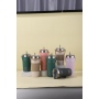 Double-wall ceramic straw coffee bottle insulated car water cup with tea-infused suction tube vacuum cup