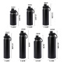 Custom 32oz 40oz Insulated Vacuum Flasks Thermos Double Wall Stainless Steel Sports Gym Water Bottle with Straw
