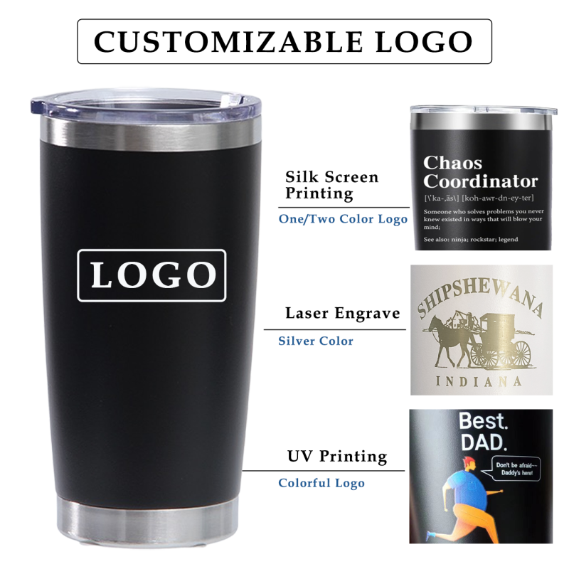 Hot Selling Stainless Steel 20OZ Travel Mug Double Wall Water Bottle Insulated Vacuum Tumbler Cup With Lid