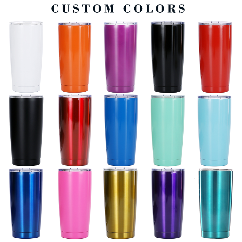 Wholesale Tumbler Cups 20oz Double Wall Insulated Coffee Mug Stainless Steel Travel Mug with Custom logo