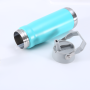 Custom 22oz Icedflow Double Wall Vacuum Insulated Water Bottle Stainless Steel Travel Tumbler with Handle and Flip Straw