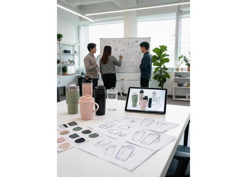 How to design a drinkware product that appeals to millennials for a retail brand?