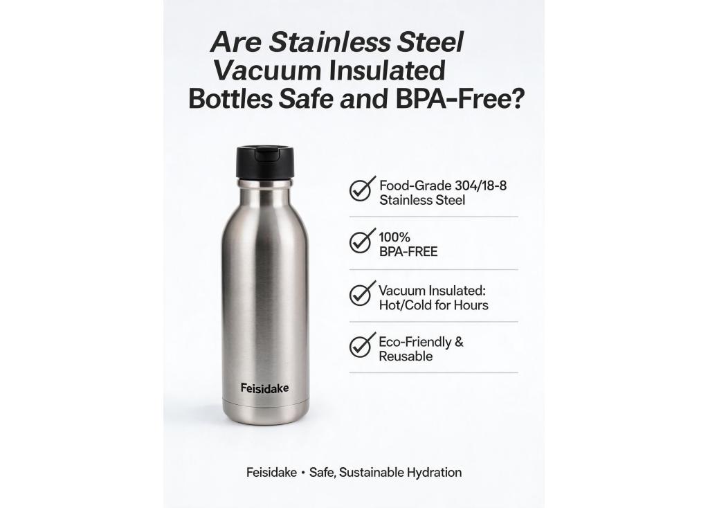 Are stainless steel vacuum insulated bottles safe and BPA-free?