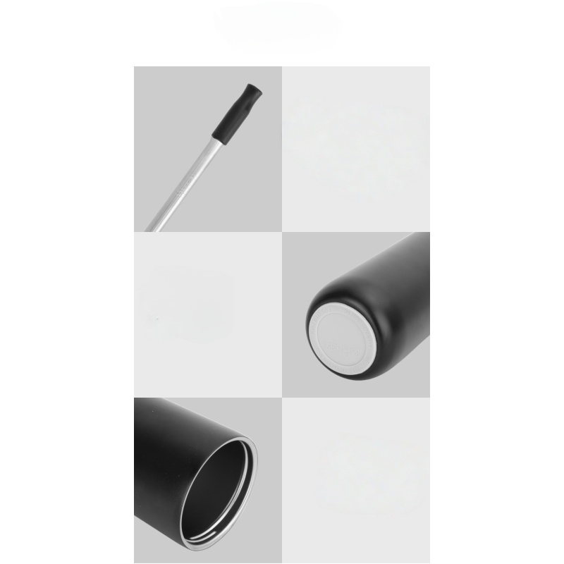 Customized logo 280ml bottle, 480ml bottle, non-falling toy double-wall stainless steel insulated water bottle, travel coffee cup with metal straw