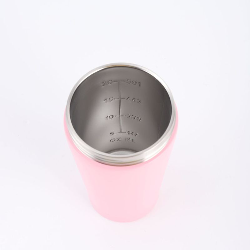 Customized logo fitness gym vacuum insulated stainless steel best-selling metal fitness exercise mixer protein large-capacity shaker bottle