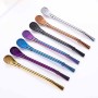 BORGE 304 Stainless Steel Food Grade Metal Drinking Bombilla Straws Yerba Mate Drinking Straws With Filter Spoon