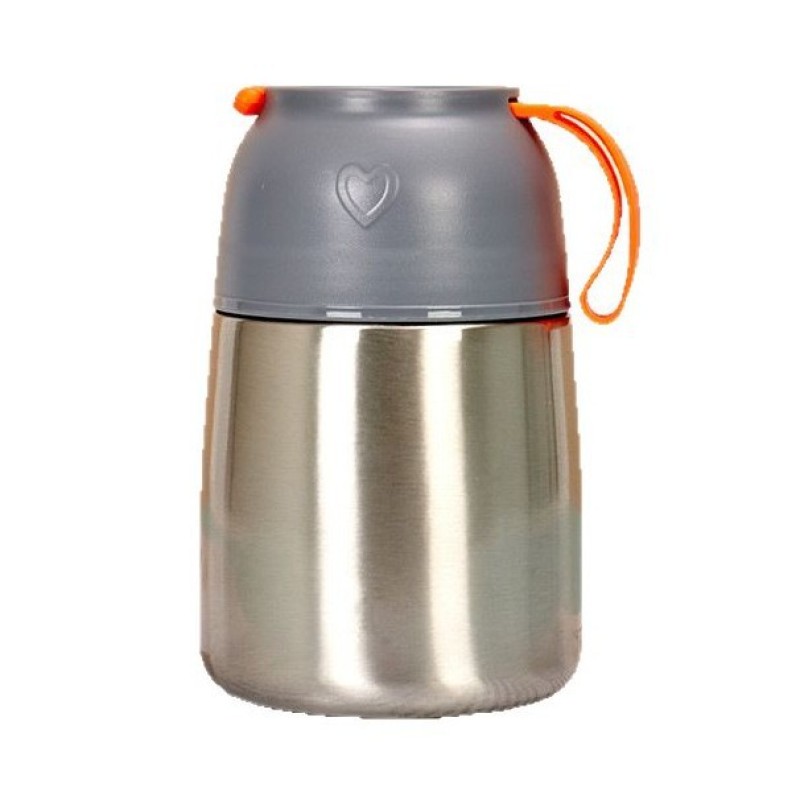 Customized 450ml/650ml Stainless Steel Children Food Flask Thermos Container Insulated Kids Food Jar With Soup Spoon