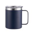 powder-coated navy blue