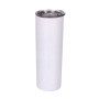 BORGE 12oz/16OZ/20OZ/30OZ Double Wall Sublimation Stainless Steel Tumblers With Straw and Rubber Bottom