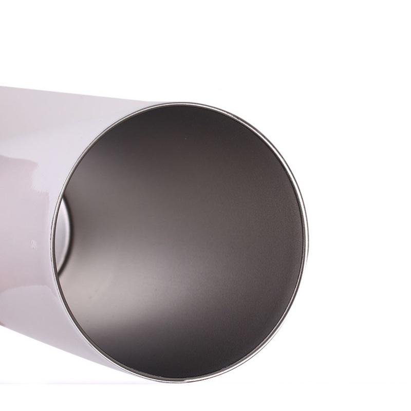 BORGE 12oz/16OZ/20OZ/30OZ Double Wall Sublimation Stainless Steel Tumblers With Straw and Rubber Bottom
