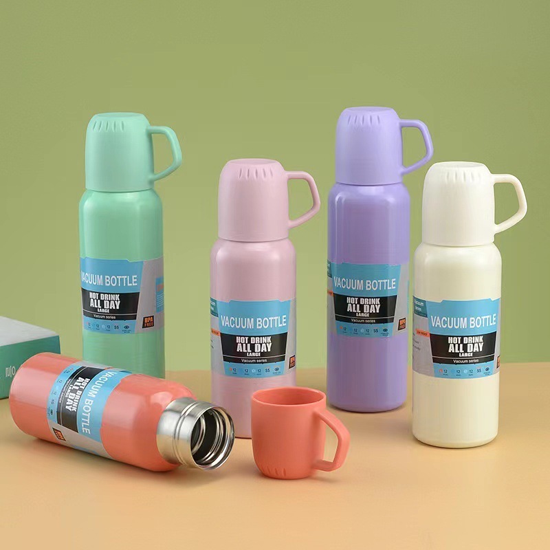 New Design Corporate Business Stainless Steel Thermos Vacuum Flask Gift Set Travel Thermal Water Bottle Tumbler