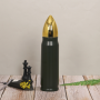 New Type 500ml Bullet Double Wall Stainless Steel Thermal Insulated Vacuum Flask Water Bottle