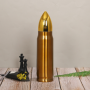 New Type 500ml Bullet Double Wall Stainless Steel Thermal Insulated Vacuum Flask Water Bottle