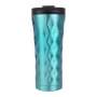 Manufacturer 500 ml Flask Bottle Matt Black Coffee Mug  Stainless Steel Vacuum Insulated Tumbler with Lid