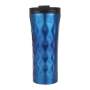 Manufacturer 500 ml Flask Bottle Matt Black Coffee Mug  Stainless Steel Vacuum Insulated Tumbler with Lid