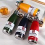 550ml  Cola Bottle Insulated Thermal Cola Sport Bottle With Rope Stainless Steel Vacuum Cola Water Bottle