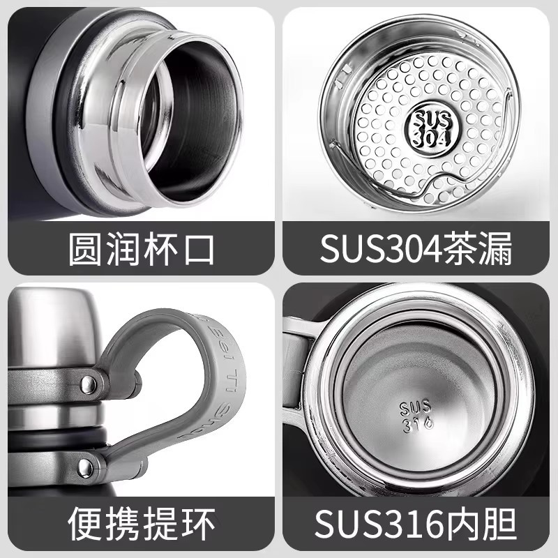 550ml  Cola Bottle Insulated Thermal Cola Sport Bottle With Rope Stainless Steel Vacuum Cola Water Bottle
