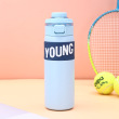 Blue double drink 304 thermos 650ml