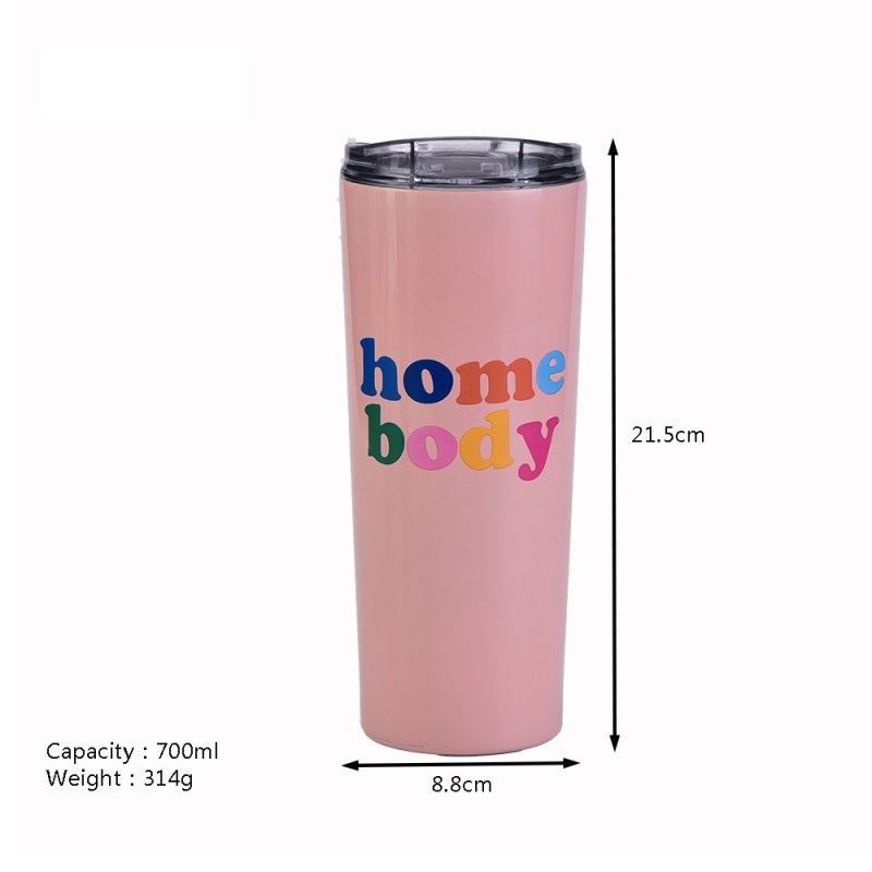High Quality Custom 601-700ml Leopard Pattern Stainless Steel Vacuum Insulated Double Wall Cup Vacuum Insulated Tumbler