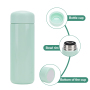 Manufacturer Direct Portable Mini Stainless Steel Insulation Cup Skate-coated Outdoor Vacuum Tumbler