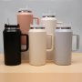 Portable 64oz Big Capacity 304 Stainless Steel Double Wall Thermoses Metal Tumbler Coffee Car Mug With Handle