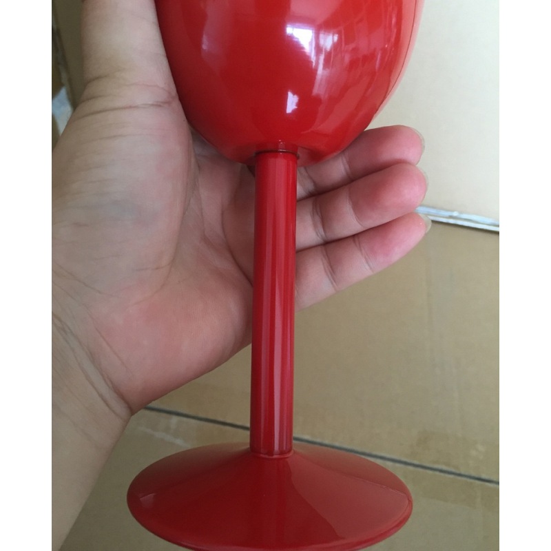Hot Sale China Supplier 10oz Stainless Steel Wine Mug Metal Drinking Cup Stemmed Goblet Red Wine Glass