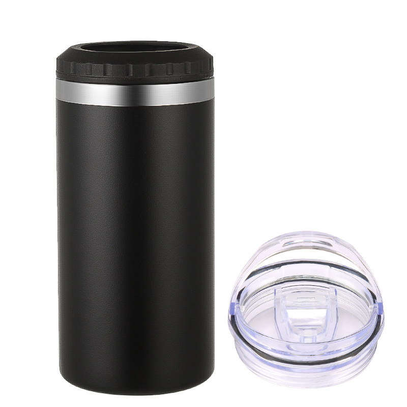 BORGE Wholesale 16oz Double Wall 4 in 1 Vacuum Sublimation Wine Cups Beer Tumblers Drinks Mugs With 2 Lids