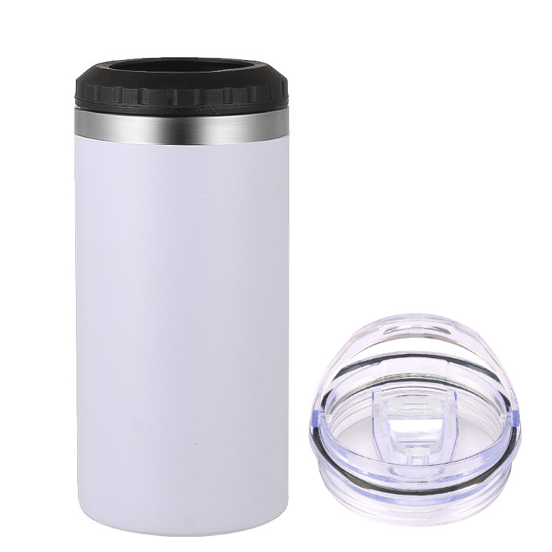 BORGE Wholesale 16oz Double Wall 4 in 1 Vacuum Sublimation Wine Cups Beer Tumblers Drinks Mugs With 2 Lids