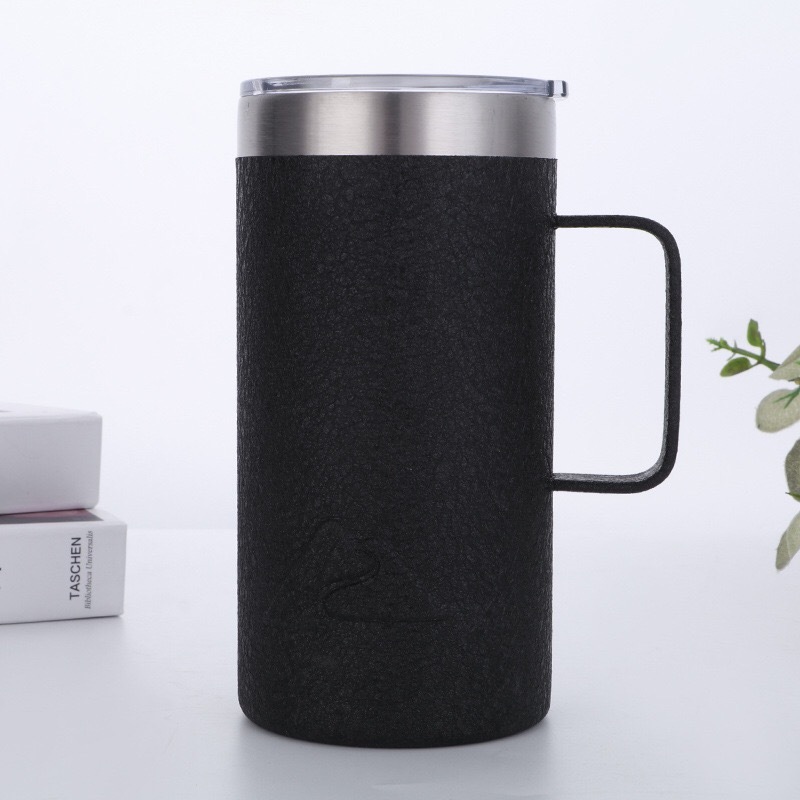 Manufacturer Hot Sale 20oz Vaccum Coffee  Mug with Handle Vacuum Insulated Stainless Steel Travel Mug Warmer Car Cup