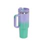 New Designed 1200ml Double Wall Stainless Steel Car Coffee Mug Insulated Tumbler With Straw and Lid
