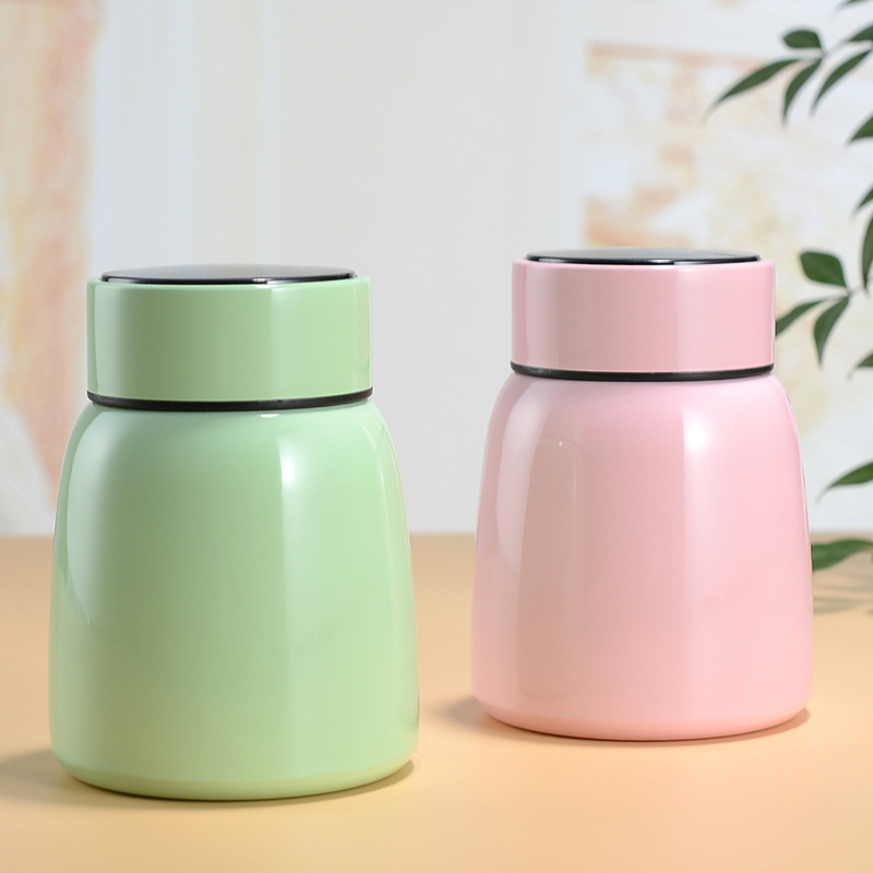 300ML 304 Stainless Steel Intelligent Display Temperature Thermos Vacuum Insulated Food Jar Food Thermo Cup Bottle