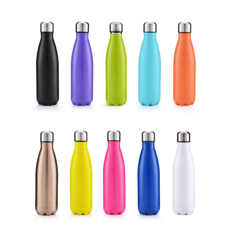 IStapromo Gifts Promotional 500ml Bullet Shape Stainless Steel Luxury Insulated Travel Coffee Mug Water Bottle Thermos