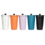 New Launching Wholesale Coffee Cup Stainless Steel Water Bottle Travel Coffee Mug with straw