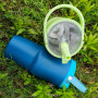 Kids 14 oz 100% Leakproof Tumbler With Carry Handle BPA-Free Kid-Friendly Design Durable & Dishwasher Safe Water Bottle
