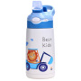 Kids Thermos Mug Baby  Duck Billed Straw 316 Stainless Steel Vacuum Flask 400ML Children Thermos Water Bottle