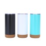 BORGE Customized Powder Coated Travel Mug 500ml Stainless Steel Insulated Coffee Tumbler With Cork Bottom