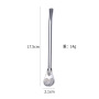 BORGE Wholesale Yerba Mate Bombilla 304 Stainless Steel Food Grade Straw Tea Mate Spoon Straw with Filter for Bar