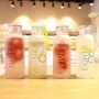 Manufacture 450ml Portable Drinking Glass Water Bottle