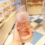 Manufacture 450ml Portable Drinking Glass Water Bottle