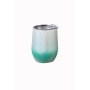 Wholesale 12oz Stainless Steel Vacuum rainbow Tumbler Insulated Wine Tumbler With Lid Customizable Tumbler