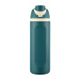 New Sports 32OZ Vacuum Insulated Fruits Cup for Sports Travel Car Flasks Stainless Steel Water Bottle With Straw