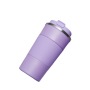 BORGE 380ml 510ml Double Walled Stainless Steel Portable Insulated Thermos Coffee Tumbler