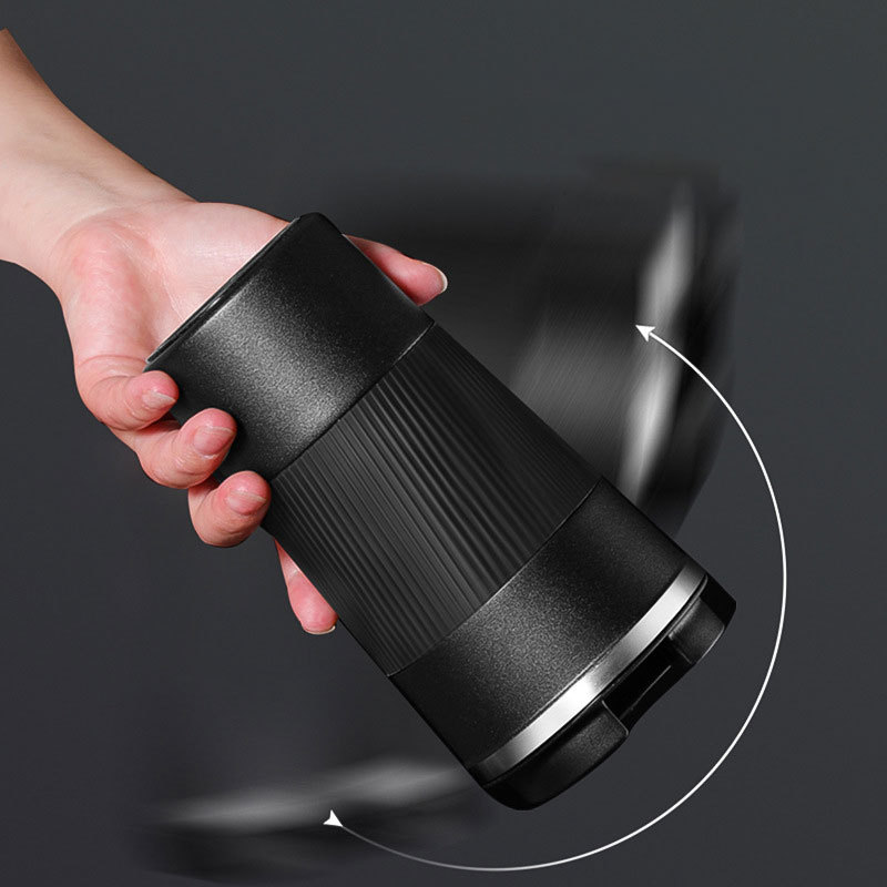 BORGE 380ml 510ml Double Walled Stainless Steel Portable Insulated Thermos Coffee Tumbler