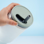 Wholesale Modern 40 oz Vacuum Insulated Travel Water Bottle Tumbler with Leakproof Rotatable Straw Lid Stainless Steel Straw